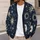 Vintage Celestial Sun and Moon Astrology for Everyday Layering and Night Skies All-over Print Knitted Cardigan - 5