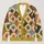 Vintage Books And Quills For Cozy Autumn Reading And Everyday Study All-over Print Knitted Cardigan - 1