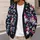 Creepy Snowman Skeletons for Spooky Winter Nights and Everyday Alt Style for Teens All-over Print Knitted Cardigan - 5