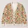 Folk Art Birds, Berries And Wildflowers For Cozy Autumn Cottagecore Style All-over Print Knitted Cardigan - 1