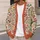 Retro Floral Read Books Walk Dogs Slogan for Cozy Autumn Everyday Layering All-over Print Knitted Cardigan - 5