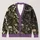 Gothic Skull Lily Of The Valley Moon For Dark Autumn Layering All-over Print Knitted Cardigan - 1
