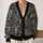 Gothic Demon Skull and Raven Motifs for Dark Alternative Everyday Style for Occult Fans All-over Print Knitted Cardigan - 2