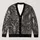 Gothic Demon Skull and Raven Motifs for Dark Alternative Everyday Style for Occult Fans All-over Print Knitted Cardigan - 1