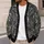 Gothic Demon Skull and Raven Motifs for Dark Alternative Everyday Style for Occult Fans All-over Print Knitted Cardigan - 5