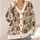 Vintage Books And Flowers For Cozy Autumn Reading And Everyday Layering All-over Print Knitted Cardigan - 4