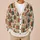 Vintage Books And Flowers For Cozy Autumn Reading And Everyday Layering All-over Print Knitted Cardigan - 6