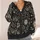 Death Moth Moon And Sun Motifs For Autumn Layering And Gothic Night Out Everyday Style All-over Print Knitted Cardigan - 4
