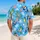 Tropical Island Animal Friends for Family Beach Vacations and Sunny Cruise Getaways Hawaiian Shirt - 2