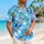 Tropical Island Animal Friends for Family Beach Vacations and Sunny Cruise Getaways Hawaiian Shirt - 6