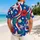 Patriotic Star And Flag Stripes For Summer Celebrations And Fourth Of July Getaways Hawaiian Shirt - 2