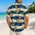 Golden Nautical Anchors for Summer Cruises, Beach Days, and Coastal Getaways Hawaiian Shirt - 2