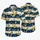Golden Nautical Anchors for Summer Cruises, Beach Days, and Coastal Getaways Hawaiian Shirt - 5