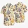 Enchanted Castle and Rose Motifs for Storybook Vacations and Ballroom Fans Hawaiian Shirt - 5