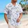 Fairytale Castle And Glass Slipper Motifs For Enchanted Vacation Celebrations Hawaiian Shirt - 6