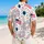 Red White and Blue Fireworks for July Fourth Beach Celebrations and Summer Getaways Hawaiian Shirt - 2