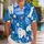 Playful Tropical Bear and Island Animal Friends for Sunny Beach Getaways and Vacations Hawaiian Shirt - 1