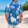 Playful Tropical Bear and Island Animal Friends for Sunny Beach Getaways and Vacations Hawaiian Shirt - 2