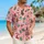 Whimsical Pink Christmas Seaside Animal Friends for Festive Family Holiday Getaways Hawaiian Shirt - 6
