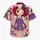 Red Yarn Rag Doll With Patchwork Dress For Playful Island Getaways And Fan Gifts Hawaiian Shirt - 7