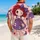 Red Yarn Rag Doll With Patchwork Dress For Playful Island Getaways And Fan Gifts Hawaiian Shirt - 2
