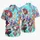 Jester, Purple Rabbit, Rag Doll, and Ringmaster for Playful Vacation Adventures Hawaiian Shirt - 5