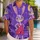 Mischievous Long-Eared Rabbit Under Tropical Stars for Playful Island Getaways Hawaiian Shirt - 1