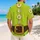 Lime Green Dwarf Costume Details for Halloween Party Celebrations and Fans Hawaiian Shirt - 2