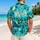 Spooky Ghosts and Haunted House Icons for Halloween Park Trips and Family Getaways Hawaiian Shirt - 2