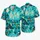 Spooky Ghosts and Haunted House Icons for Halloween Park Trips and Family Getaways Hawaiian Shirt - 5