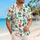 Playful Island Animal Icons for Sunny Cruise Getaways and Relaxed Beach Holidays Hawaiian Shirt - 6