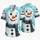 Cheerful Snowman and Icy Snowflakes for a Whimsical Winter Holiday Celebration Getaway Hawaiian Shirt - 5