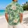 Water Lily and Bayou Botanical Motifs for Romantic Island Getaways and Couple Vacations Hawaiian Shirt - 2