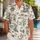 Vintage Cartoon Mouse Beach Scenes for Island Getaways and Relaxed Summer Celebrations Hawaiian Shirt - 1