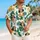 Cheerful Tropical Hound and Hibiscus for Sunny Island Getaways and Summer Vacations Hawaiian Shirt - 6