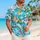 Playful Cartoon Beach Animals for Sunny Island Getaways and Relaxed Summer Vacations Hawaiian Shirt - 6