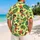 Skateboarding Island Kid with Tropical Blooms for Sunny Beach Vacation Adventures Hawaiian Shirt - 2