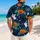 Ghosts, Jack-o’-Lanterns and Black Cats for Spooky Halloween Getaways and Cruise Nights Hawaiian Shirt - 2