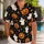 Whimsical Halloween Ghosts and Jack-O'-Lanterns for a Spooky Family Cruise Vacation Hawaiian Shirt - 1