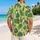 Tropical Fox and Palm Frond Outfit Inspiration for Family Summer Vacation Getaways Hawaiian Shirt - 2
