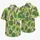 Tropical Fox and Palm Frond Outfit Inspiration for Family Summer Vacation Getaways Hawaiian Shirt - 5
