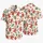 Linked Red Toy Monkeys for Playful Island Getaways and Family Vacation Adventures Hawaiian Shirt - 5