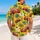 Red Cartoon Race Cars for Tropical Family Vacations and Sunny Summer Beach Adventures Hawaiian Shirt - 2