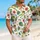 Playful Green Frog Island Motifs for Sunny Getaways and Carefree Summer Escapes Hawaiian Shirt - 6