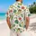 Playful Green Frog Island Motifs for Sunny Getaways and Carefree Summer Escapes Hawaiian Shirt - 2