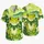 Lime Green Tree Frog Tropical Island Style for Summer Getaways and Costume Parties Hawaiian Shirt - 5