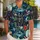Space Cats with Red Energy Swords for Relaxed Island Holidays and Sci-Fi Fans Hawaiian Shirt - 1