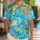Playful Sea Creatures Swimming Underwater for Sunny Beachside Summer Getaways Hawaiian Shirt - 1