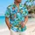 Playful Island Adventurers and Tropical Flowers for Sunny Getaways and Beachside Escapes Hawaiian Shirt - 6