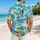 Tropical Beach Animal Friends for Sunny Summer Getaways and Relaxed Island Holidays Hawaiian Shirt - 2